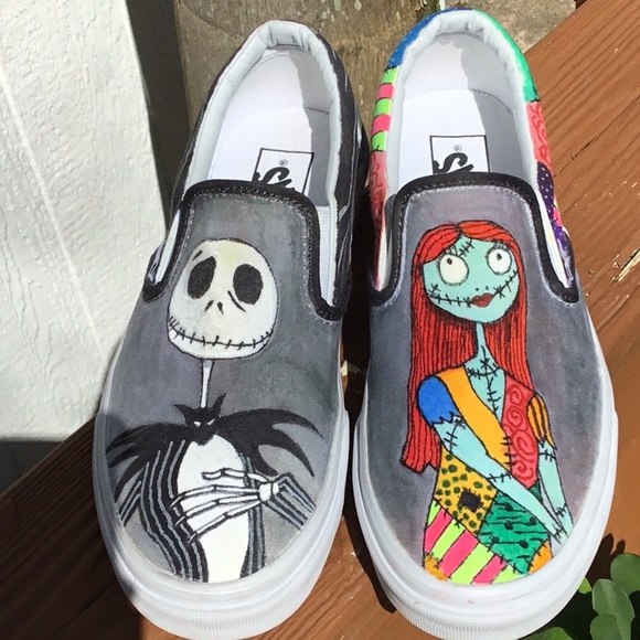 nightmare before christmas vans shoes